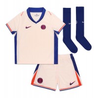 Maglie da calcio Chelsea Axel Disasi #2 Seconda Maglia Bambino 2024-25 Manica Corta (+ Pantaloni corti)